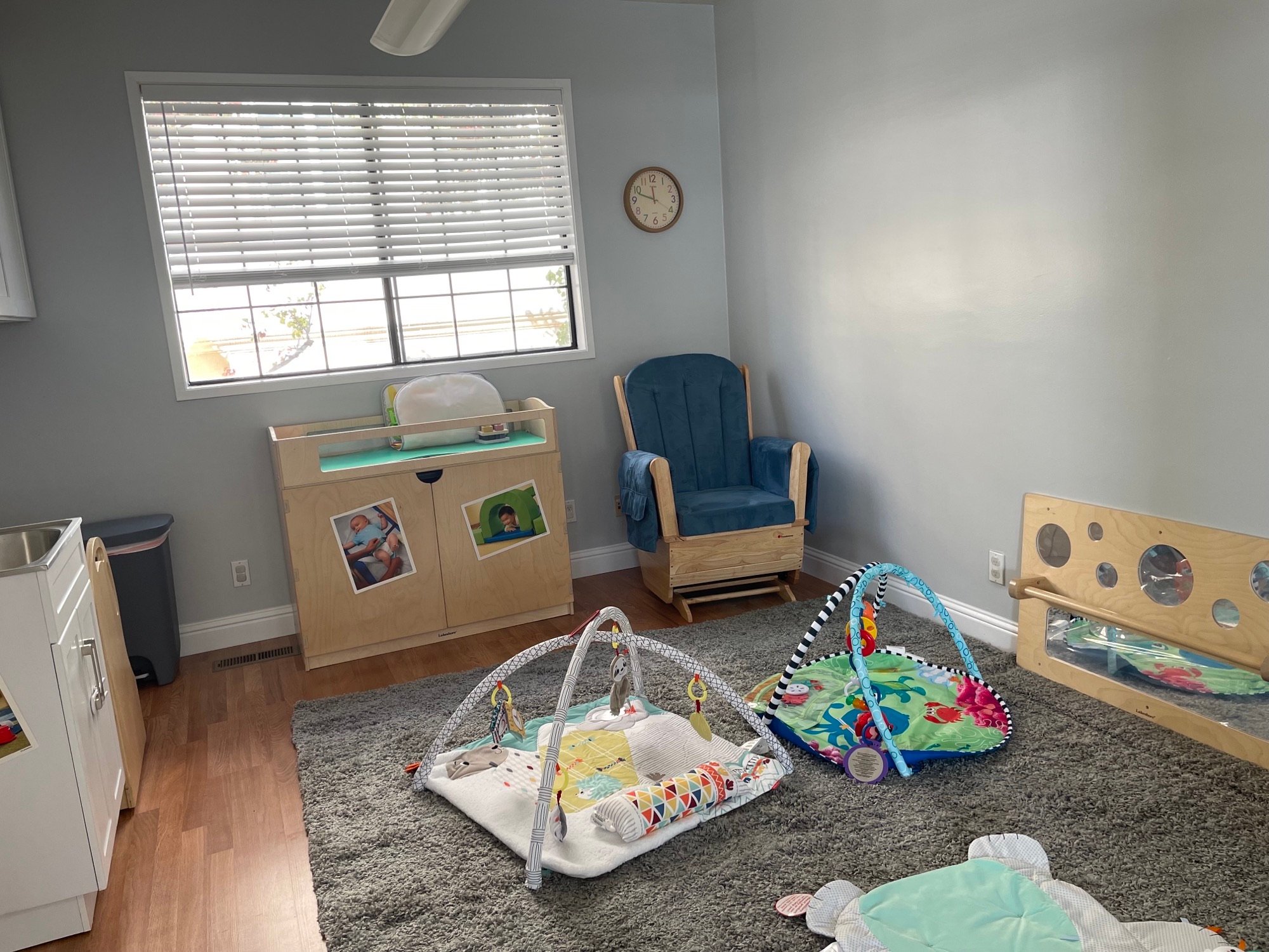 creche area at Kids Konnect San Mateo Downtown infant care and preschool