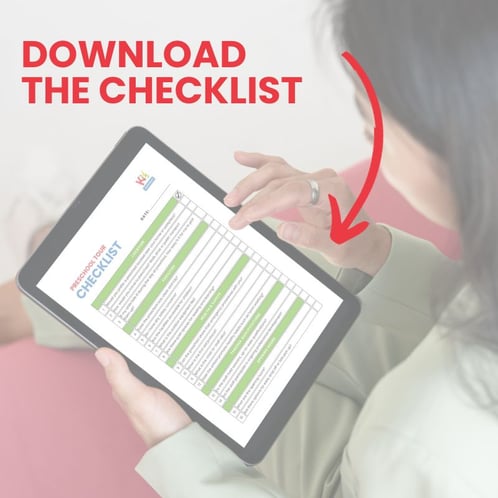 Preschool tour checklist 